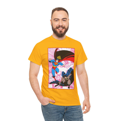 Batman Vs Superman T-Shirt - Arthur Adams Art - Action Comics Annual #1 Cover - DC Comics