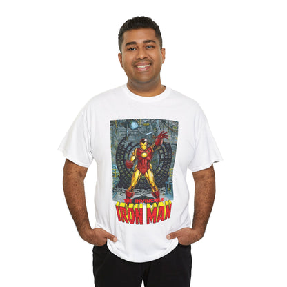 Iron Man T-Shirt - Bob Layton Art - Tony Stark Armor - Avengers Member & Leader - Marvel Comics