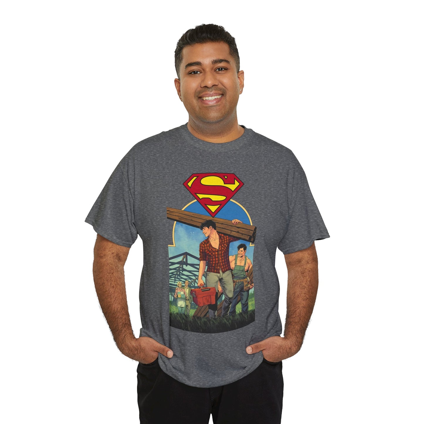 Superman: Son of Kal-El T-Shirt - Travis Moore Art - #17 Variant Cover - Clark and Jon Kent - Super Thirst Trap - DC Comics
