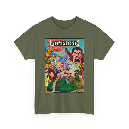 Warlord T-Shirt - Dan Jurgens Art - Travis Morgan, Skartaris, Deimos - Sword & Sorcery - DC Comics