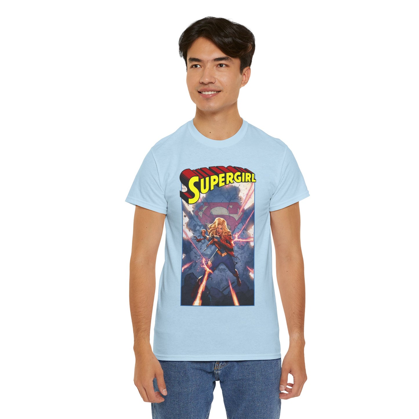 Supergirl T-Shirt - Jamal Campbell Art - DC Comics - Maid of Might, Kara - Upcoming 2026 Movie - James Gunn