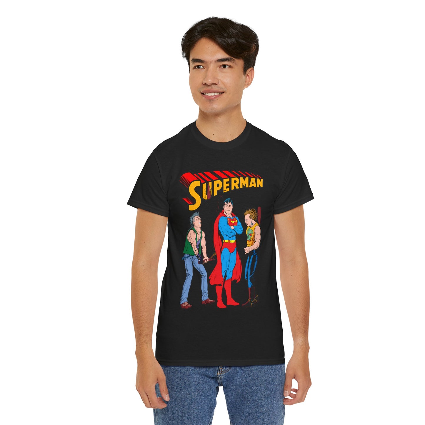 Superman T-Shirt - Kevin Maguire Art - Action Comics #600 Pin-Up - DC Comics