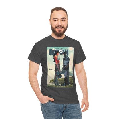 Absolute Batman & Absolute Wonder Woman T-Shirt - Nick Dragotta Art - Go to Hell? - DC Comics