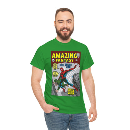 Amazing Fantasy #15 T-Shirt - Steve Ditko Art - 1st Appearance of Spider-Man - 2026 Movie - Marvel Comics