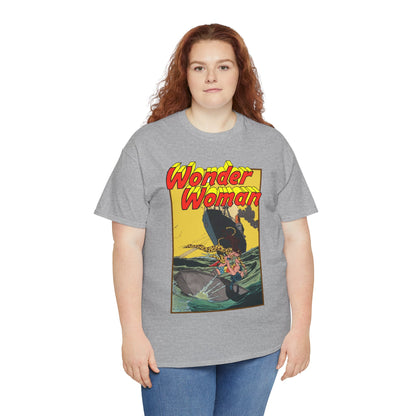 Wonder Woman Vs Cheetah T-Shirt - Rich Buckler & Dan Giordano Art - DC Comics