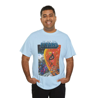 New Teen Titans T-Shirt - George Perez Art - Judas Contract - Deathstroke, Nightwing, Terra, Jericho, Raven, Cyborg, Wonder Girl - DC Comics