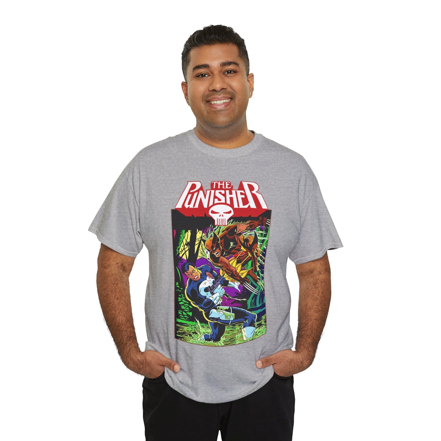 Punisher T-Shirt - Jim Lee Art - Marvel Comics