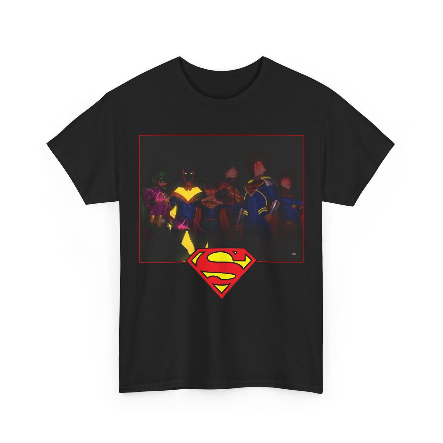 Superboys T-Shirt - Taurin Clarke Art - Superboy Prime, Connor Kent, Clark Kent, Jon Kent - DC Comics