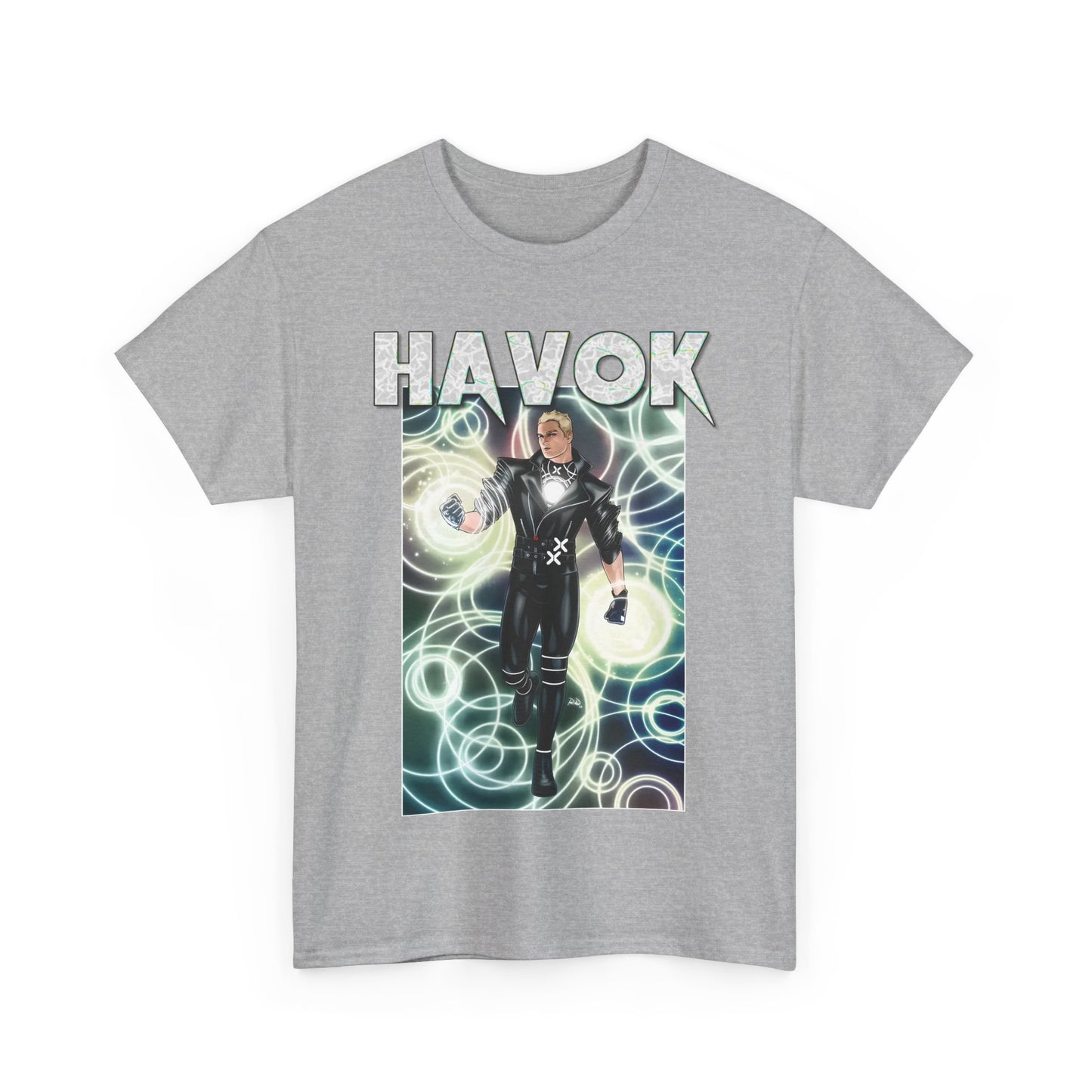 Havok T-Shirt - X-Men, X-Factor Member & Leader - Mutant Hero - Alex Summers, Brother to Scott Summers, Cyclops - Marvel Comics