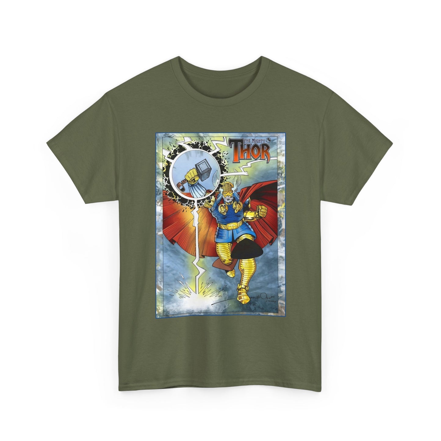 Thor T-Shirt - Walt Simonson Art - Marvel Comics