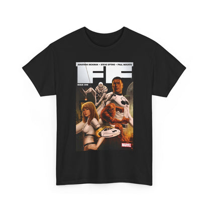 FF #1 T-Shirt - Steve Epting Art - Fantastic Four/Future Foundation - Spider-Man, Mr. Fantastic, Invisible Woman, The Thing - Marvel Comics