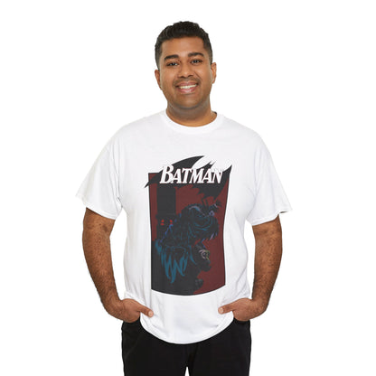 Batman T-Shirt - Kelley Jones Art - 1990s Dark Knight Detective Artwork - Perched on a Gargoyle - DC Comics