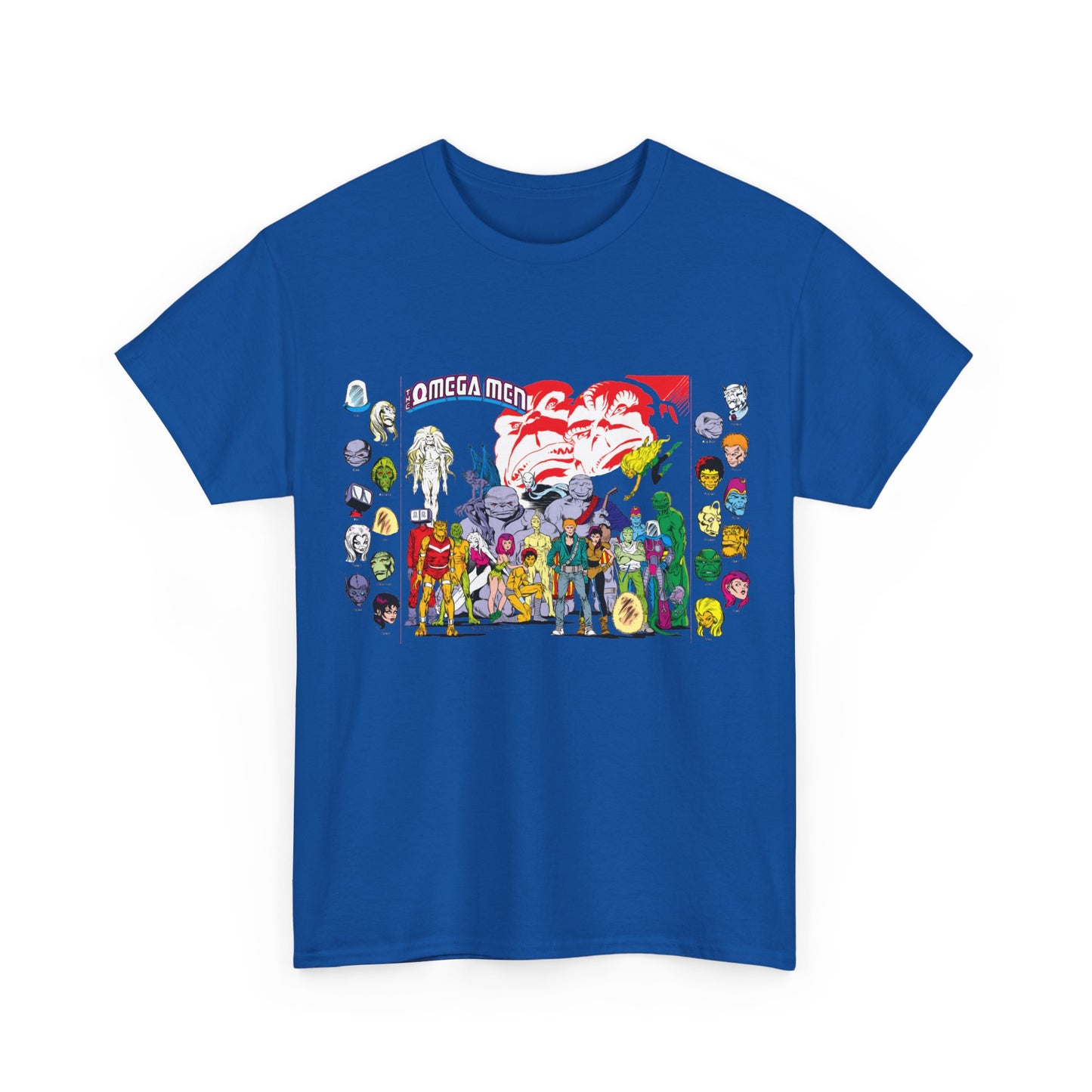 Omega Men T-Shirt - Shawn McManus Art - Who's Who Entry - DC Comics