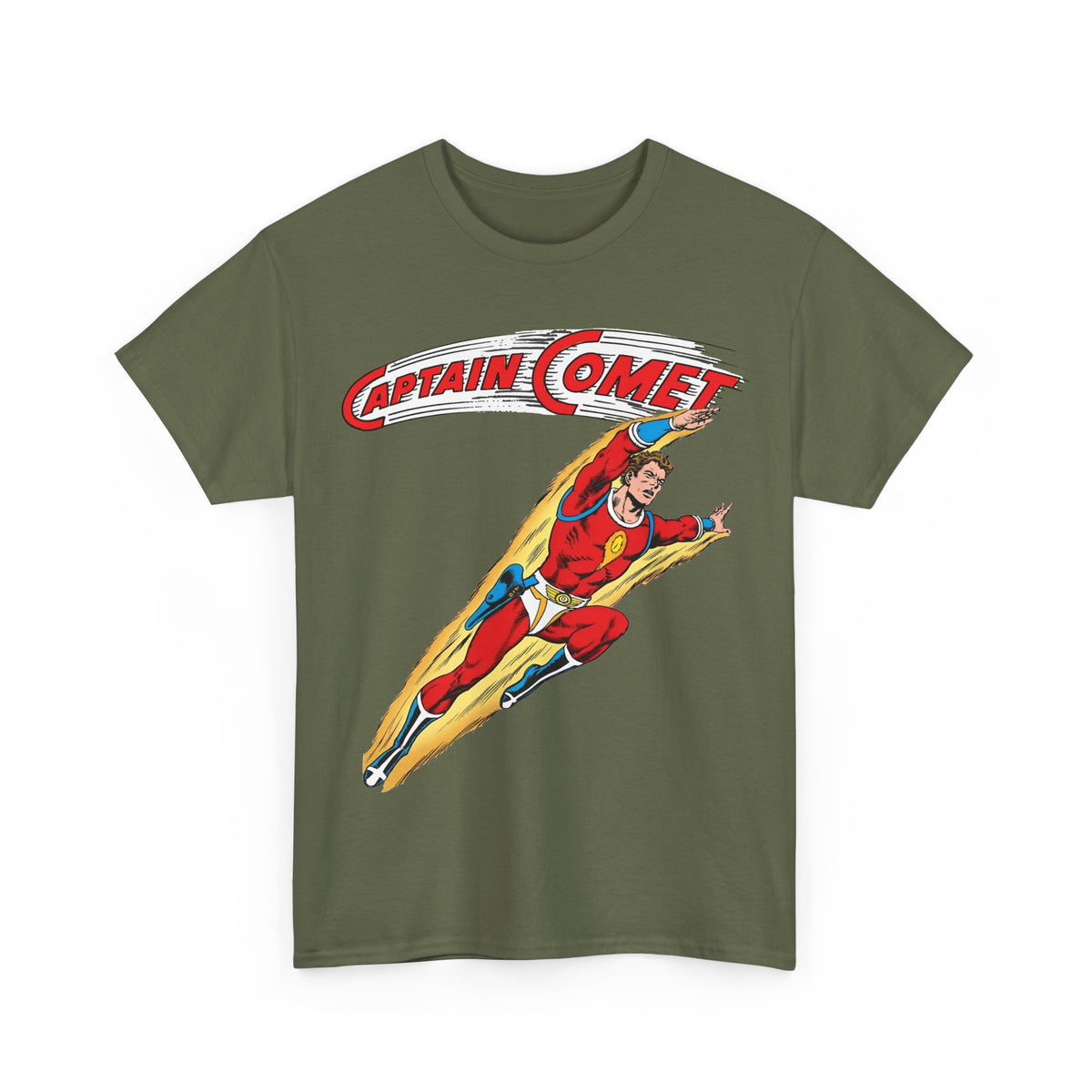 Captain Comet T-Shirt - Murphy Anderson Art - Silver Age Hero - DC Comics