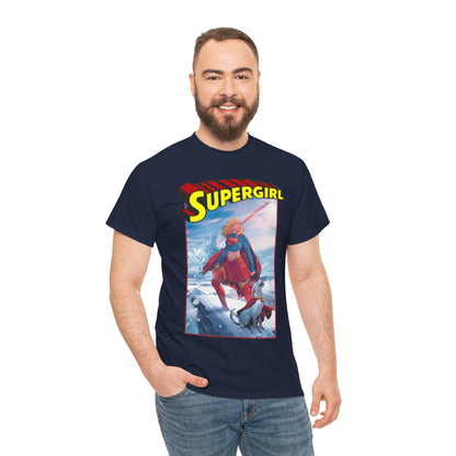 Supergirl & Krypto T-Shirt - Lucas Meyer Art - New 2026 Movie with Milly Alcock - DC Comics