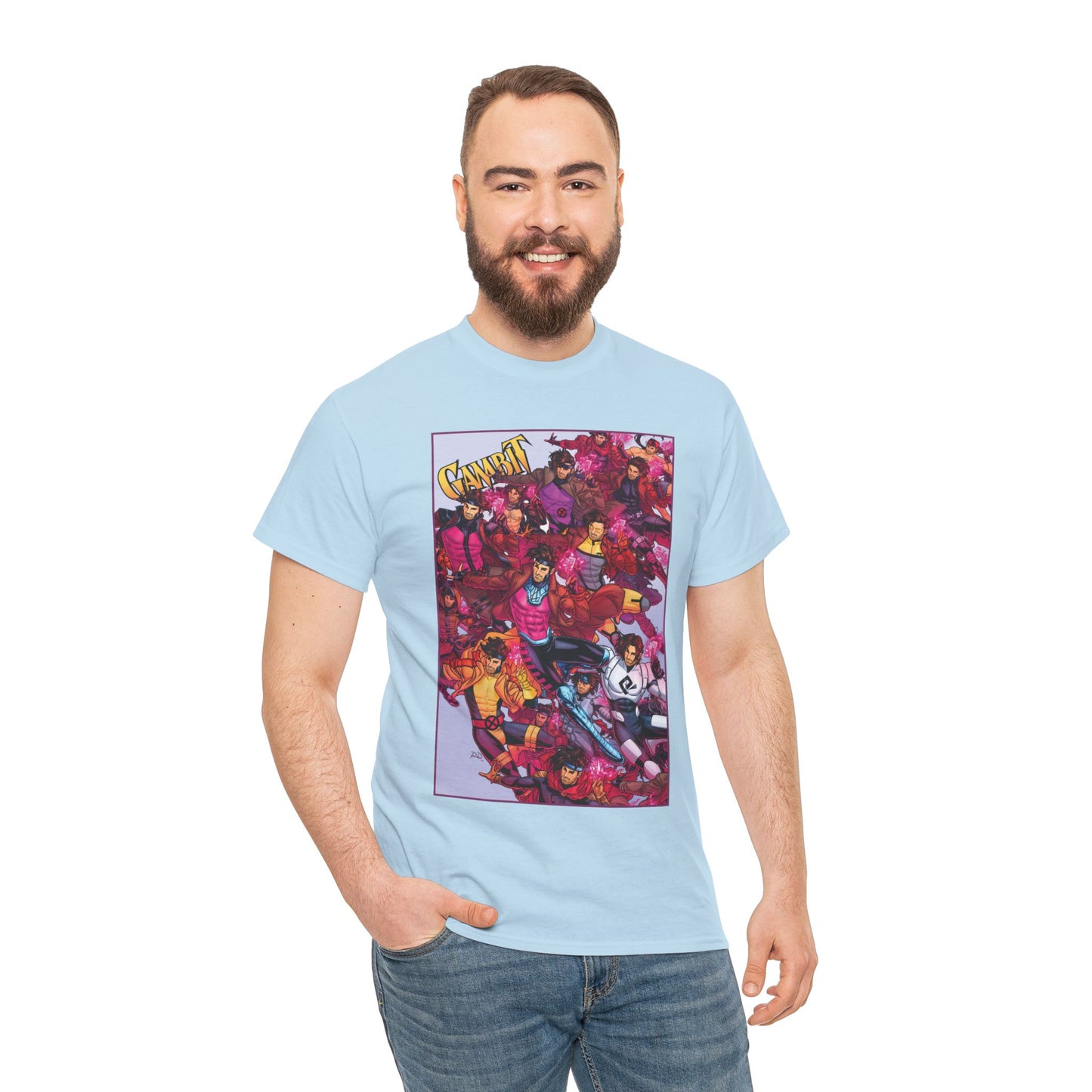 Gambit T-Shirt - Russell Dauterman Art - X-Men Member, Remy LeBeau - Marvel Comics