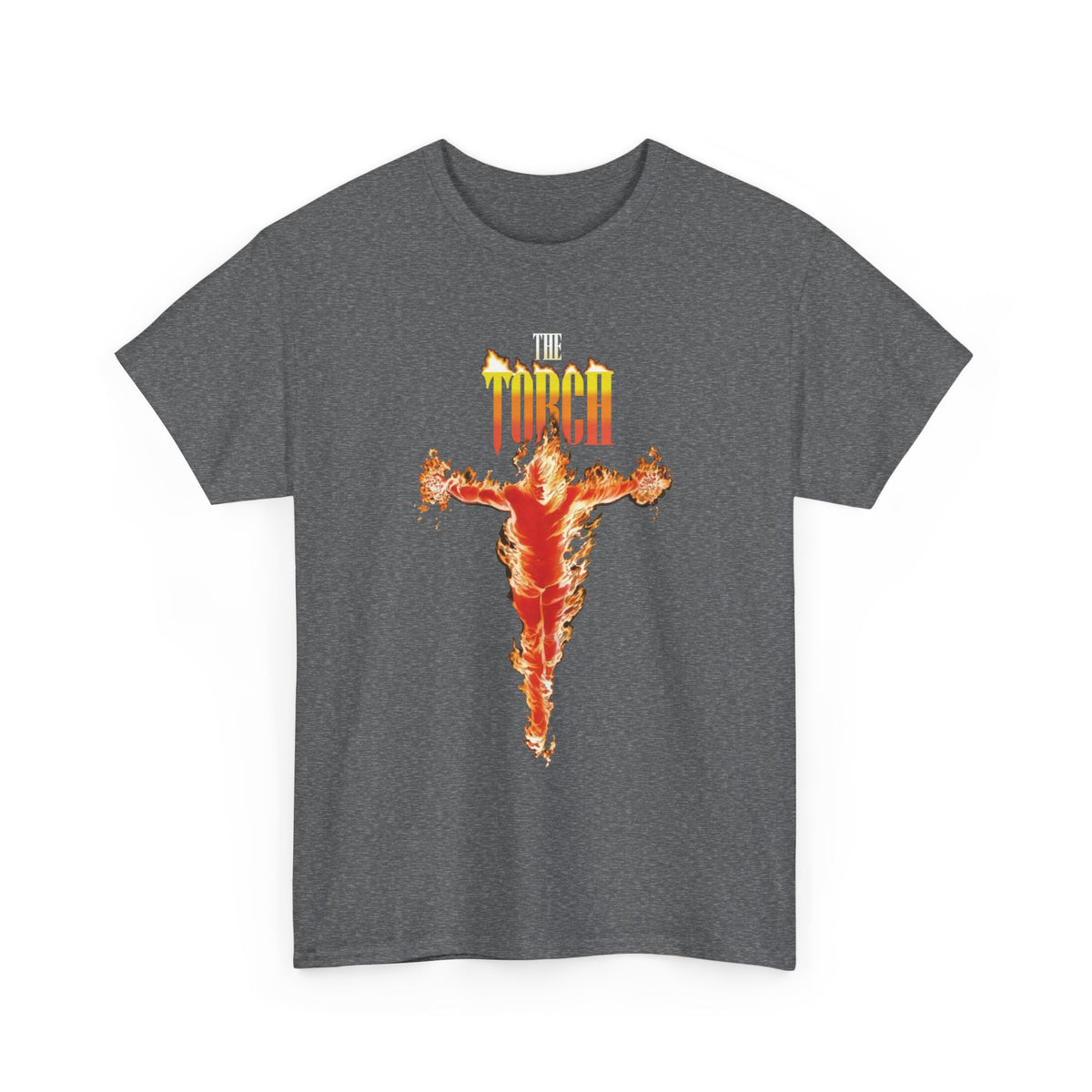 The Torch T-Shirt - Alex Ross Art - Golden Age Member of the Invaders - Marvel Comics