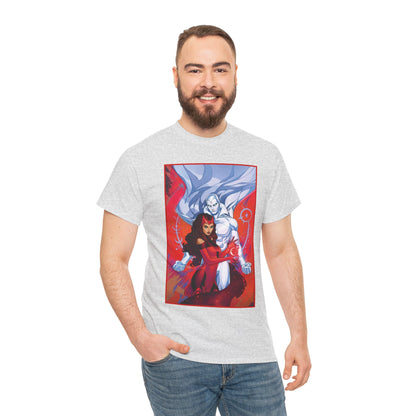 Scarlet Witch & Vision T-Shirt - Russell Dauterman Art - Avengers Members - Marvel Comics