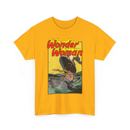 Wonder Woman Vs Cheetah T-Shirt - Rich Buckler & Dan Giordano Art - DC Comics