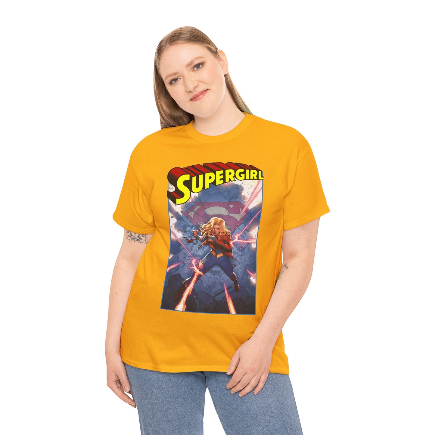Supergirl T-Shirt - Jamal Campbell Art - DC Comics - Maid of Might, Kara - Upcoming 2026 Movie - James Gunn