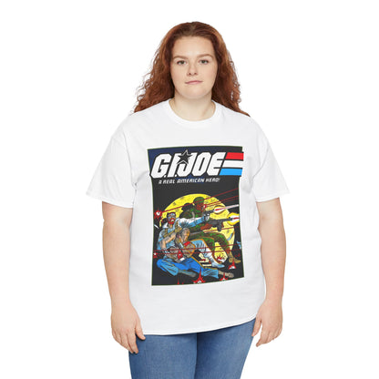 G.I. Joe T-Shirt - Mike Zeck Art - Stalker, Snow Job and Quick Kick - #61 Cover Art - Marvel Comics