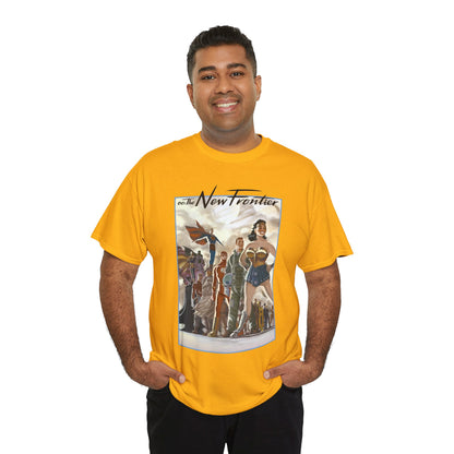 DC: The New Frontier T-Shirt - Darwyn Cooke Art - Superman, Wonder Woman, Flash, Batman - DC Comics