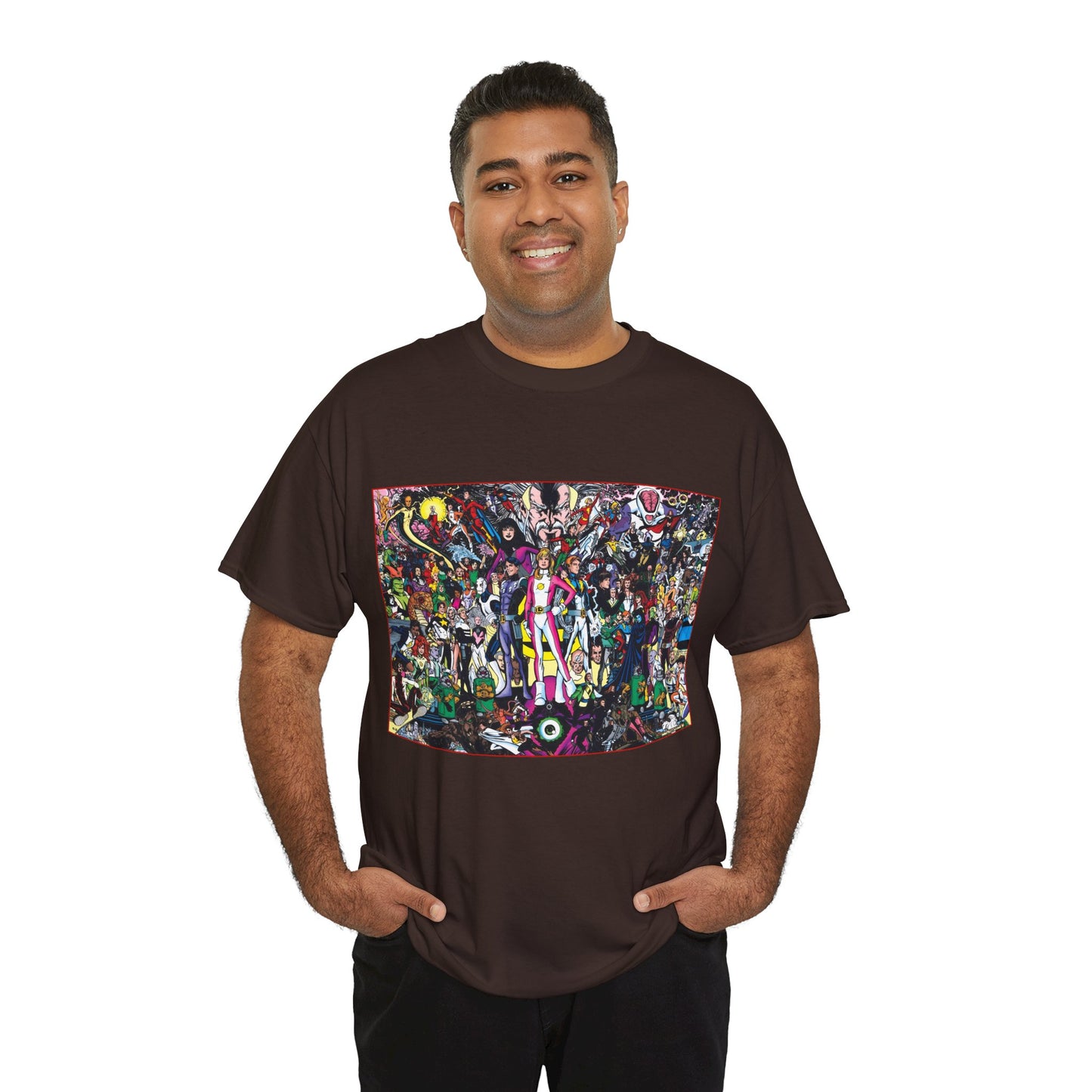 Legion of Super-Heroes T-Shirt - Phil Jimenez Art - Basically, Every Legionnaire Until This Point - DC Comics