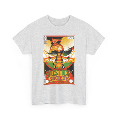 Justice Society of America T-Shirt - Hawkman & Hawkgirl - DC Comics