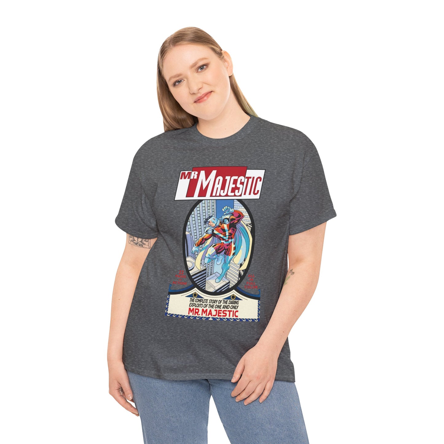 Mr. Majestic T-Shirt - Ed McGuiness Art - DC/Wildstorm Comics