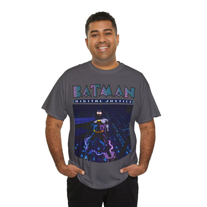 Batman Digital Justice T-Shirt - Pepe Moreno Computer Generated Art - Graphic Novel - Gotham City, Bruce Wayne - DC Comics