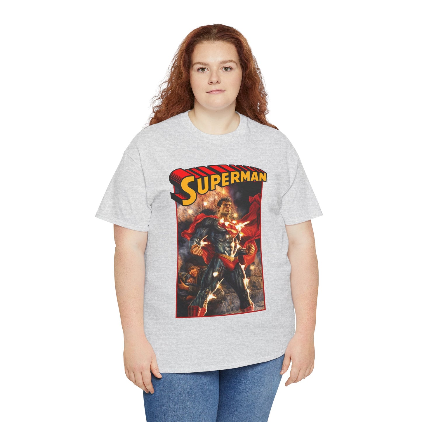 Superman T-Shirt - Lee Bermejo Art - Action Comics Variant Cover - Man of Steel, Metropolis - DC Comics