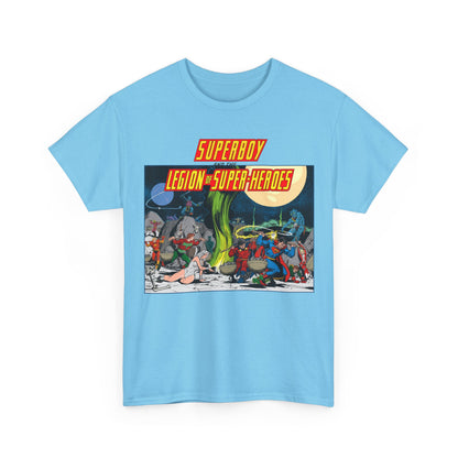 Superboy & Legion of Super-Heroes T-Shirt - Jim Starlin Art - DC Comics