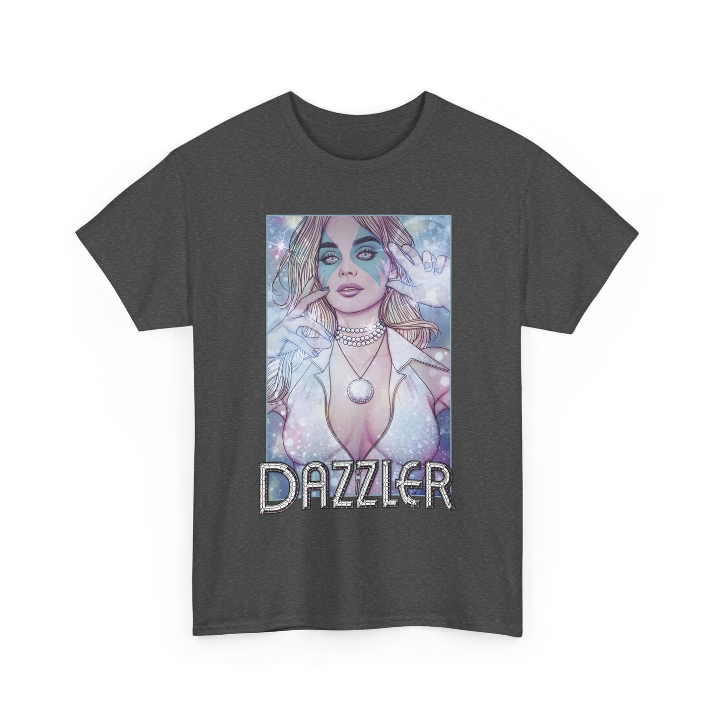Dazzler T-Shirt - Jenny Frison Art - X-Men Member, Pop Star Mutant - Alison Blaire - Marvel Comics