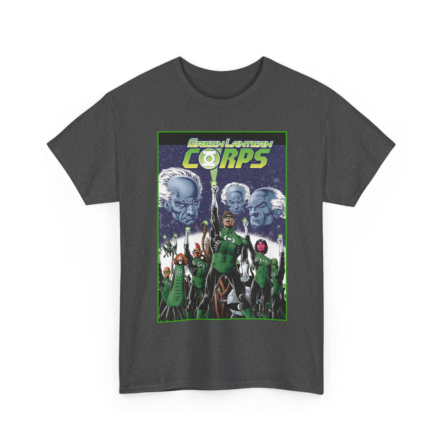 Green Lantern Corps T-Shirt - Hal Jordan, Guardians, Tomar Re, Oa - DC Comics