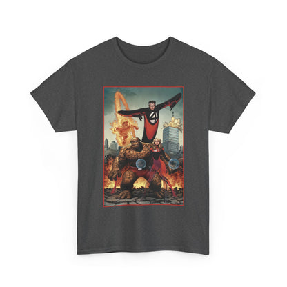 Fantastic Four T-Shirt - Arthur Adams Art - Marvel Comics