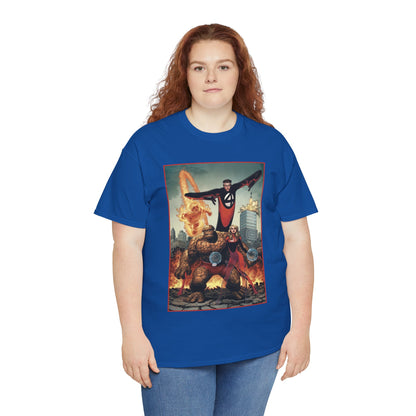 Fantastic Four T-Shirt - Arthur Adams Art - Marvel Comics