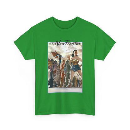 DC: The New Frontier T-Shirt - Darwyn Cooke Art - Superman, Wonder Woman, Flash, Batman - DC Comics