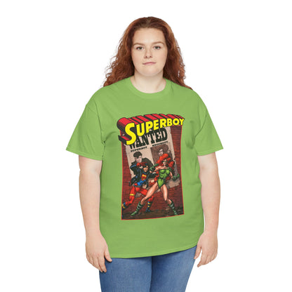 Superboy T-Shirt - Tom Grummett Art - Knockout - DC Comics