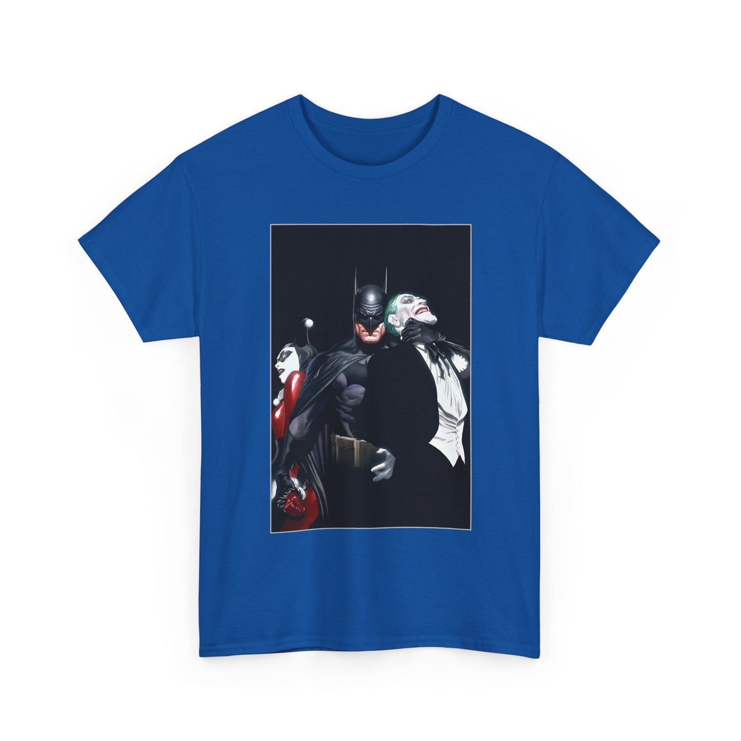 Batman T-Shirt - Alex Ross Art - Joker & Harley Quinn - DC Comics