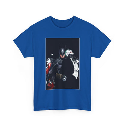 Batman T-Shirt - Alex Ross Art - Joker & Harley Quinn - DC Comics