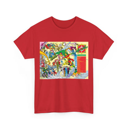 Who's Who in the DC Universe T-Shirt - George Perez Art - Mr. Miracle, Metamorpho - #15 Cover Art - DC Comics