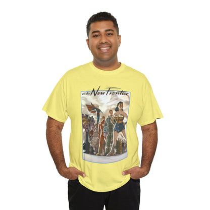 DC: The New Frontier T-Shirt - Darwyn Cooke Art - Superman, Wonder Woman, Flash, Batman - DC Comics
