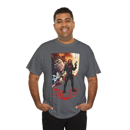 Red Hood T-Shirt - Jim Lee Art - Jason Todd, Batman Sidekick - Gotham Hero - DC Comics
