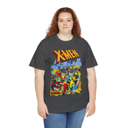 Giant-Sized X-Men T-Shirt - Dave Cockrum Art - Wolverine, Storm, Colossus, Cyclops, Nightcrawler, Thunderbird - New Chris Claremont Era - Marvel Comics
