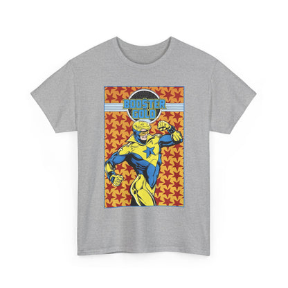Booster Gold T-Shirt - Dan Jurgens Art - JLI Member - DC Comics