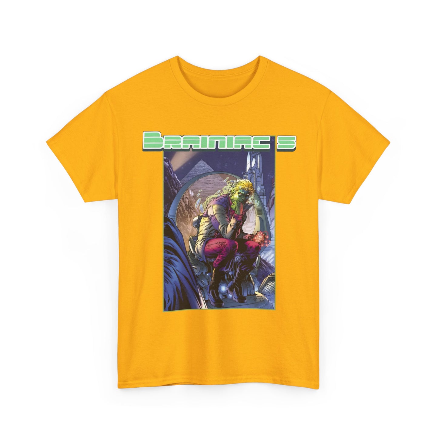 Brainiac 5 T-Shirt - Jim Lee Art - Legion of Super-Heroes Member - DC Comics