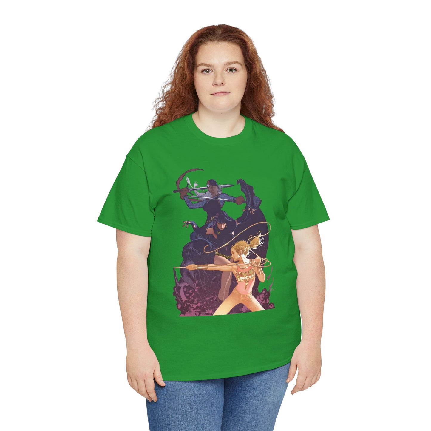 Raven, Wonder Girl, Ravager T-Shirt - Adam Hughes Art - Teen Titans #88 Variant Cover - DC Comics