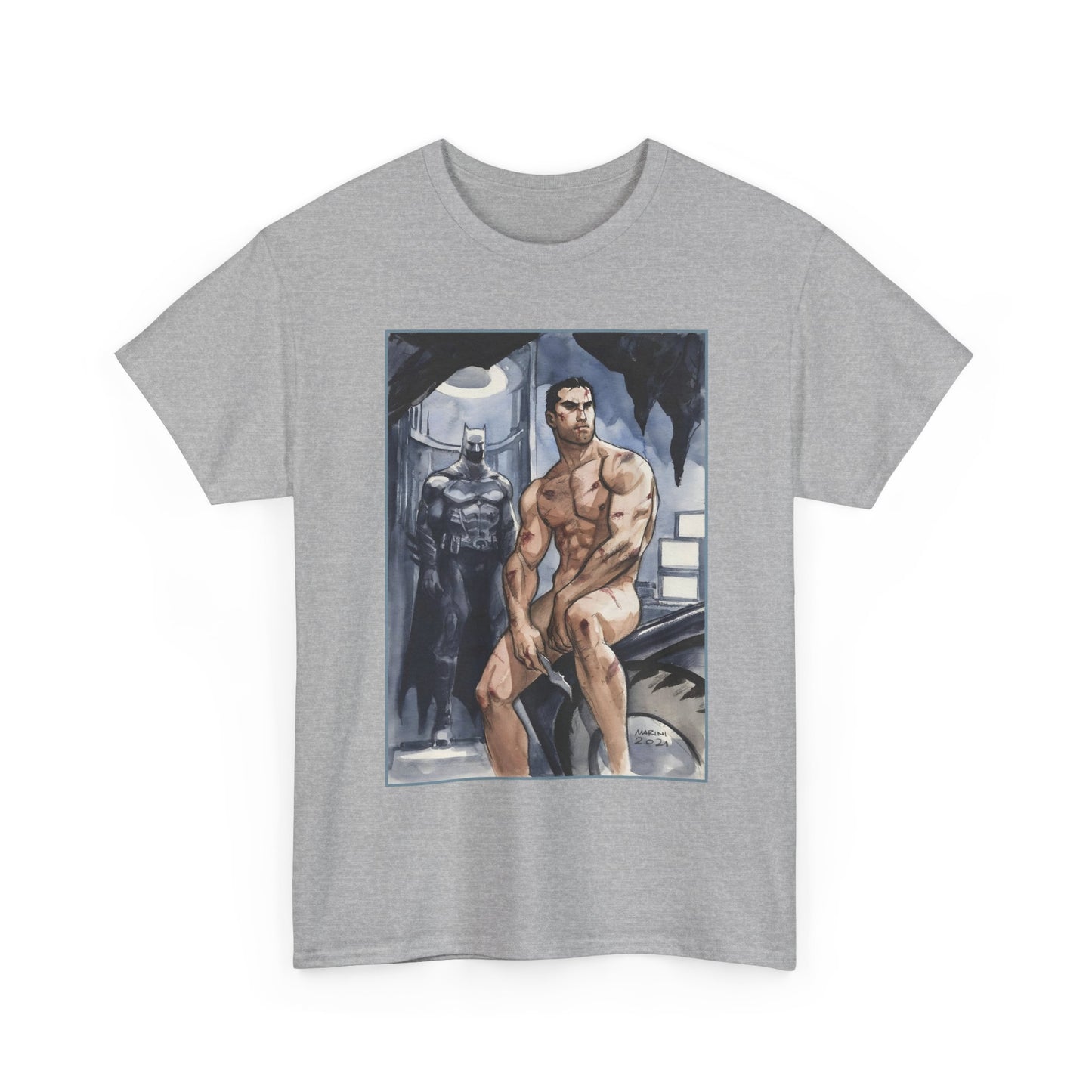 Batman in the Buff T-Shirt - DC Comics