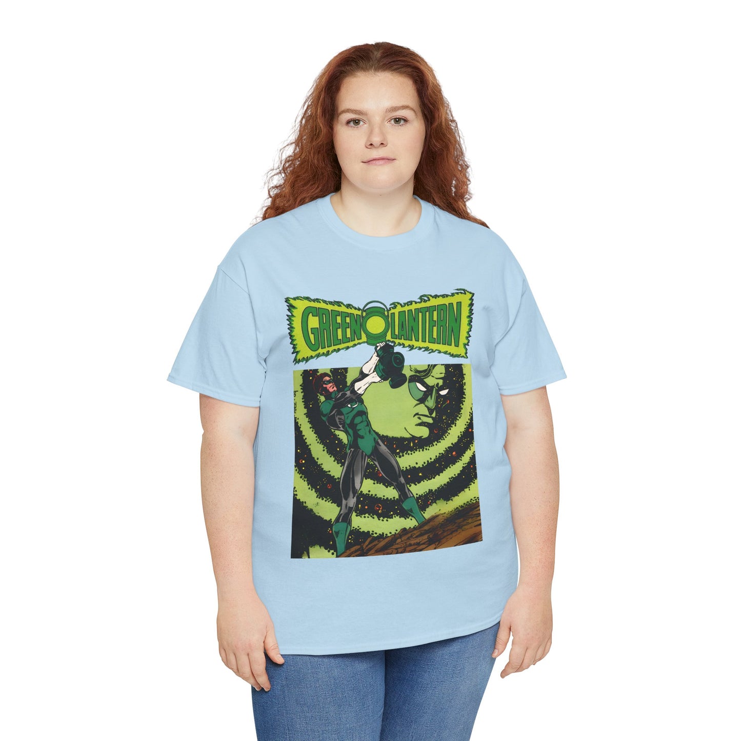 Green Lantern T-Shirt - George Perez Art - Hal Jordan - Sector 2814 - Justice League & Green Lantern Corps Member - DC Comics