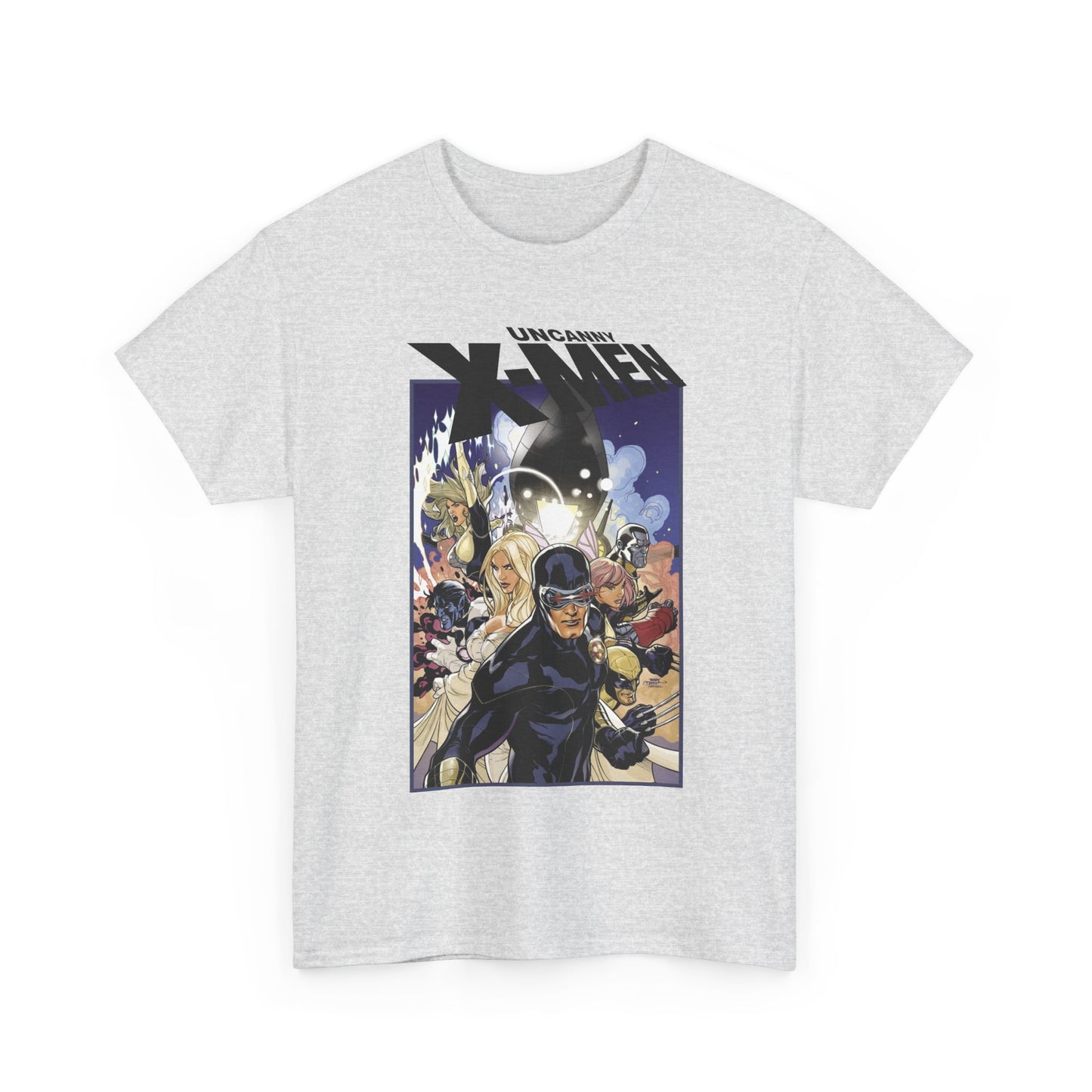 Uncanny X-Men T-Shirt - Terry Dodson Art - Cyclops, Emma Frost, Wolverine, Nightcrawler, Colossus - Marvel Comics